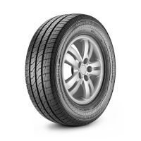 Visão frontal do pneu